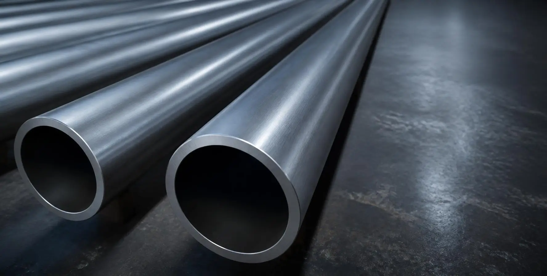Oxygen lancing pipes in a steel plant